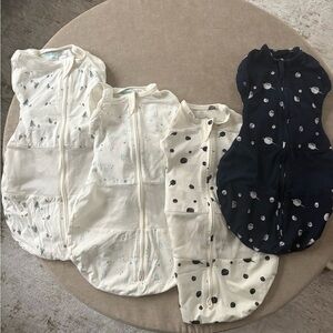 Sleeppea swaddles x4